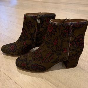 Adriel booties - never worn